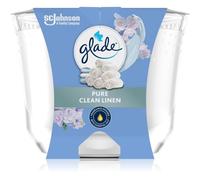 GLADE Pure Clean Linen vela perfumada 204 g