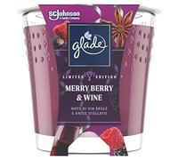 Glade Vela perfumada de edición limitada Merry Berry & Wine 347834