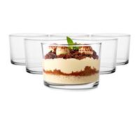 Glasmark KROSNO 1992 Cuencos de Postre Cuencos de Cristal para Helado Ensalada Tapas Set de 6 Piezas Ensaladeras Bol Pequeños 6x150 ml