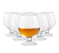 Glasmark KROSNO 1992 Juego De 6 Copas Snifter 350 ml Alto Brillo Transparencia Resistencia En Degustación