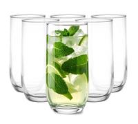 Glasmark KROSNO 1992 Vasos Conjunto De 6 Piezas 400 ml Vasos Grandes Apto Para Lavavajillas Duradero Agua Jugos Bebidas