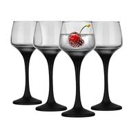 Glasmark Krosno - Juego de 4 vasos de chupito de 75 ml, juego de vasos para chupitos, vodka, chupitos, licor, vasos de chupito, vasos de licor, set de regalo, vodka Midnight, 4 x 75 ml