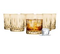 Glasmark Krosno Set Verre A Whisky 6X280Ml Rhum Accessoires Pour Les Amateurs De Dorado