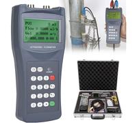 GLBMXDD Caudalímetro ultrasónico portátil, caudalímetro ultrasónico Digital para líquidos, caudalímetro portátil de Abrazadera con transductor para tuberías de Cobre y PVC L1(DN300-6000)