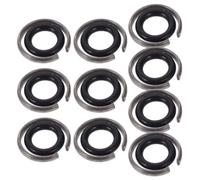 GLEAVI 24 Juegos Juego de Anillos de Retención de Hierro y Goma para Llave de Impacto con Reemplazo Rápido de Sockets Adecuado para Reparación Automotriz y Montaje Color Color Aleatorio