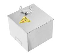 GLEAVI Caja Eléctrica y Fácil Instalación de Acero Inoxidable Exterior con Cerradura y Montaje en Superficie Resistente Intemperie para Carga de Vehículo Eléctrico