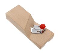 GLEAVI Cepillo de Chaflán para Madera, Cepillo de Mano para Carpintería, Beige, Fibraboard y Acero, para Tableros de Fibra y Tablas, Bricolaje de Madera