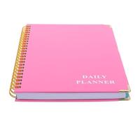 GLEAVI Cuaderno Espiral Rayado A5 para Planificación y Estudio, Rosa | Papel E Hierro, Escritura Suave sin Traspaso, Estilo Clásico Minimalista, Fácil de Llevar