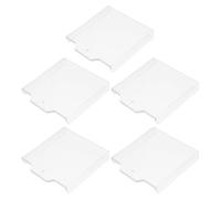 GLEAVI Cubierta Protectora Transparente Alta Resistencia y Acceso Rápido 5 Piezas Material Plástico para Botón de Emergencia Adecuado para Oficinas y Equipos de Seguridad
