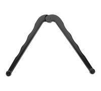 GLEAVI Llave Inglesa 5mm Ajustable de Pasador Frontal Negra | Acero al Cromo-vanadio, Agarre Cómodo y Gran Dureza, para Desmontar Piezas en Aparatos y Amoladoras