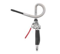 GLEAVI Soplador de Aire Comprimido Aleación de Aluminio y Plástico con Boquilla Extendida Función de Soplado y Succión para Limpieza Adecuado para Talleres y Automóviles