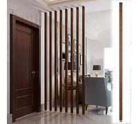 GLETSF Height Adjustable Room Divider, 3.77Ft Black Partition Screen - Cabinet To Ceiling/Floor To Ceiling Space Separator, 1/2/5 Pack Options For Home & Office Use-1 Pcs-125cm/4.1ft