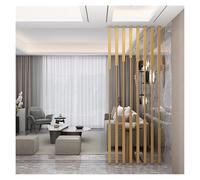 GLETSF Screen Column Separation,Room Screens Partition Column 1.6-7.9Ft Tall Metal Room Divider Post,Room Separator Space Decor Divider Column,Wall Partition Post For Apartments-Gold-3.11ft/95cm