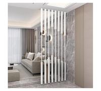 GLETSF Screen Column Separation,Room Screens Partition Column 1.6-7.9Ft Tall Metal Room Divider Post,Room Separator Space Decor Divider Column,Wall Partition Post For Apartments-White-4.75ft/145cm