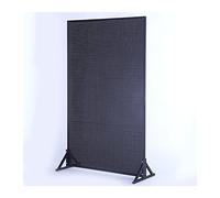 GLETSF Wall Mounted Storage Pegboard,Pegboard Panels,Pegboard Panels, Room Dividers, Home Office Vendors Garage Kitchen Storage Units, Retail Shopfitting Partition Screen, Jewel-Black-80x100CM