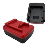 Glewi Adaptador de batería de 18 V para Power X-Change, convertidor para herramientas BAT622 BAT609 BAT618G, diseño de bloqueo seguro antideslizante, color negro