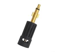 Glewi Adaptador de boquilla de lavado de alta presión, para Karcher serie K a inserto de latón COMET de conexión rápida para limpieza de espuma (B)
