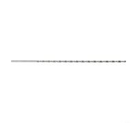Glewi Broca HSS extralarga, vástago redondo de doble ranura de acero de 200 mm de alto para perforación de metal, madera, acero inoxidable, 2-10 mm (2,5 x 200 mm)