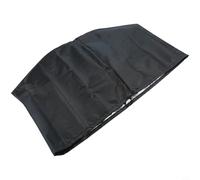 Glewi Cubierta de parrilla para George Foreman GGR50B GFO3320, protector de polvo Oxford impermeable con dobladillo elástico y mango, redondo, 19.5 x 18 pulgadas, color negro