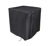 Glewi Funda para estufa de gas para exteriores compatible con quemadores de propano, cubierta de tela Oxford 210D con cordón y hebilla (22 x 22 x 28 pulgadas)