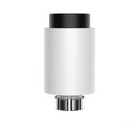 Glewi TRV inalámbrico para Tuya para hogar inteligente, para válvula de radiador Zigbee 3.0 con pantalla LED, controlador de temperatura programable para oficina