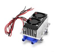 GLFLOW Kit de enfriamiento de semiconductores de 144 W, enfriador de refrigerador de bricolaje de 12 V CC con ventilador sin escobillas para mascotas, refrigeración silenciosa