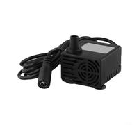 GLFLOW Pequeña bomba sumergible solar 5 W 500L/H 12 V silenciosa < 35 dB para acuario, estanque fuente