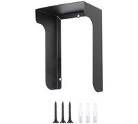 GLFLOW Protector de timbre de metal resistente con diseño antirreflejos para parpadear para arlo y para dispositivos eufy que ofrecen resistencia a la intemperie y visión clara del sensor
