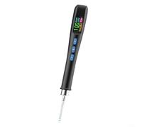 GLFLOW Soldador T208 con pantalla digital, temperatura ajustable de 90 °C a 450 °C, para calor rápido en 2 segundos, modo de suspensión inteligente, mango de silicona compacto para reparación de