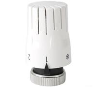 GLFLOW Válvulas de control de temperatura Cabezal de válvula termostática, TRV M30x1.5 Cabezal de radiador termostático Radiador Automático Válvulas de radiador estándar Reemplazo Cabezal fijo