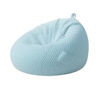 GLigeT Salas de Estar Puf de tamaño pequeño for Dormitorio, Sala Juegos y sillón Lavable(Blue)