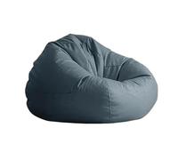 GLigeT Salas de Estar Silla Tipo puf, sofá Perezoso Individual for balcón Interior, Dormitorio y Sala de Estar(Blue,Medio)