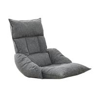 GLigeT Salas de Estar Sofá Perezoso con Asiento de un Solo Piso Respaldo for sillón reclinable Ventana salediza(Grey)