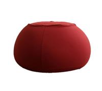 GLigeT Salas de Estar Sofá Perezoso del Bolso de Frijol Lavable con la Silla reclinable Individual Forro Interior Independiente(Red,Grande)