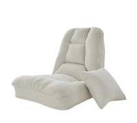 GLigeT Salas de Estar Sofá Perezoso Plegable, Asiento con Respaldo de Cama Tatami for Dormitorio, sillón reclinable(Blanco)