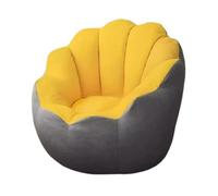 GLigeT Salas de Estar Sofá Perezoso, puf, Tatami, sillón Individual, Dormitorio, Sala de Estar, balcón(Yellow,Pequeño)