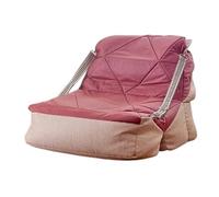 GLigeT Salas de Estar Sofá Tipo puf, pequeño sofá Perezoso for Dormitorio, Asiento de Suelo for Silla reclinable balcón(Pink)