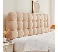 GLMGBP Funda de cabecero de Cama Acolchada de Terciopelo para niños y Adultos, Funda de cojín para Camas Dobles, King y Individuales, Protector de Almohada de Lectura tapizado, Respaldo de dormitor