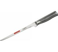 GLOBAL Cromova: Cuchillo para filetear, acero inoxidable Yoshikin, fabricado en Japón. Hoja flexible, 21 cm