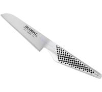 GLOBAL Cromova: Cuchillo pelador de acero inoxidable Yoshikin, fabricado en Japón, 10 cm