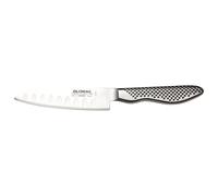Global Knives GS-57 Cuchillo Santoku estriado con hoja de 11 cm, acero inoxidable CROMOVA 18