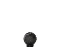 AYTM Portavelas Globe Ø10 cm Negro