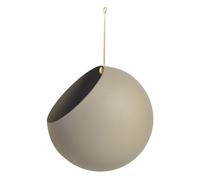 GLOBE Maceta Colgante 32 cm Taupe
