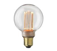 Globen Lighting Bombilla E27 Laser LED filamento globo transparente