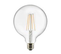 Globen Lighting Bombilla E27 LED globo 125 transparente