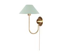 Globen Lighting Lámpara de pared Iris Verde