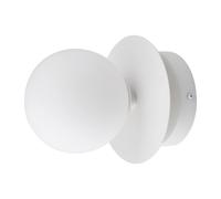 Globen Lighting Lámpara de pared/plafón Art Deco IP44 blanco