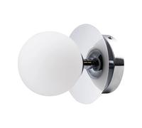 Globen Lighting Lámpara de pared/plafón Art Deco IP44 Cromo-blanco