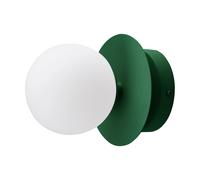 Globen Lighting Lámpara de pared/plafón Art Deco IP44 Verde-blanco