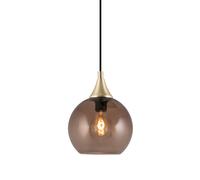 Globen Lighting Lámpara de techo Bowl mini marrón